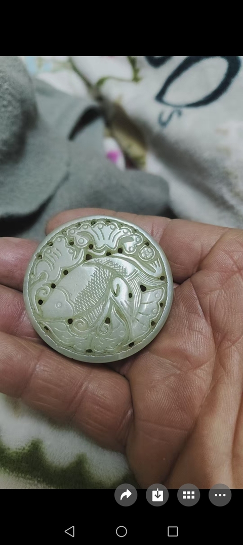 古玩玉器仿古玉片真品鑒賞圖