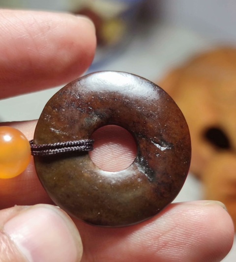 古玩玉器平安扣真品鑒賞圖