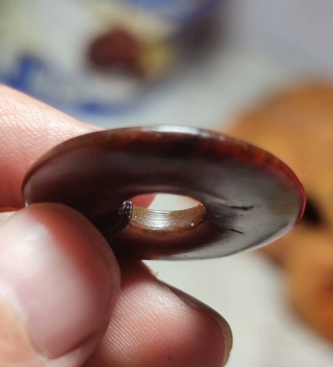 古玩玉器平安扣真品鑒賞圖