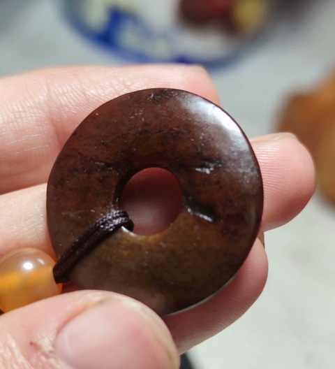 古玩玉器平安扣真品鑒賞圖