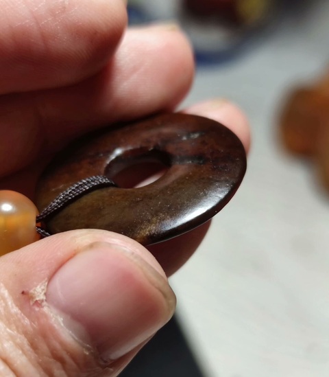 古玩玉器平安扣真品鑒賞圖