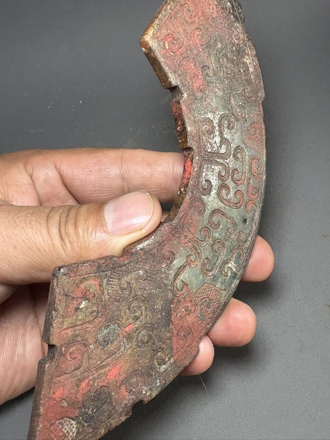 古玩玉器仿古做舊玉珩真品鑒賞圖