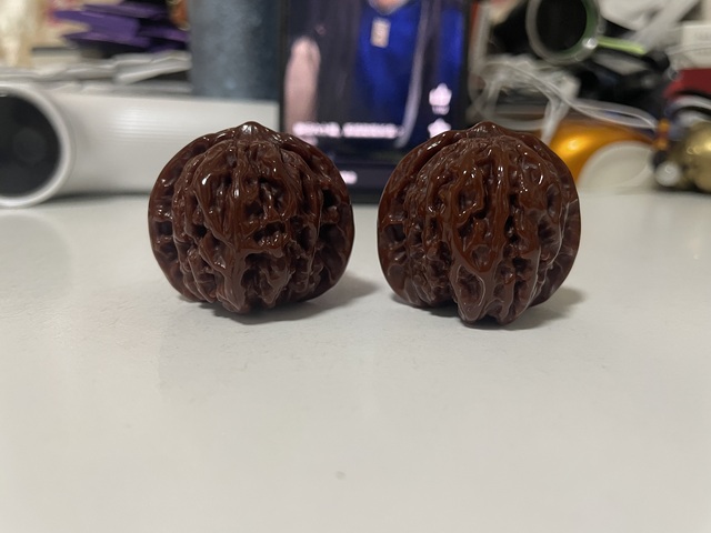 古玩雜項文玩核桃真品鑒賞圖