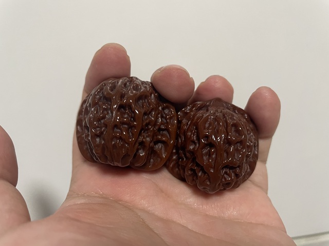 古玩雜項文玩核桃真品鑒賞圖