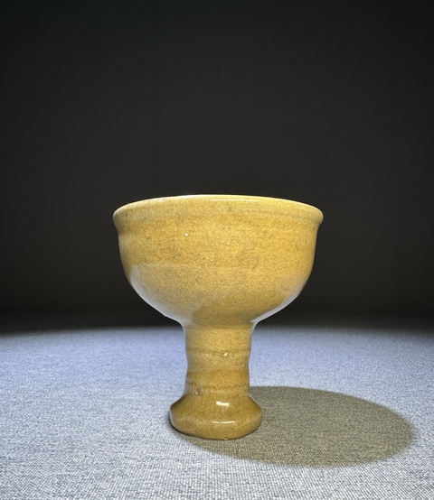 古玩陶瓷龍泉窯高足杯真品鑒賞圖