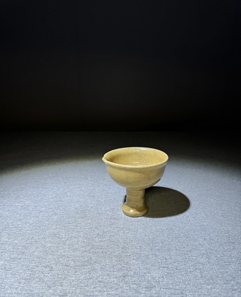 古玩陶瓷龍泉窯高足杯真品鑒賞圖