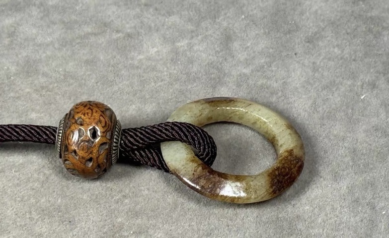 古玩玉器仿古玉環真品鑒賞圖