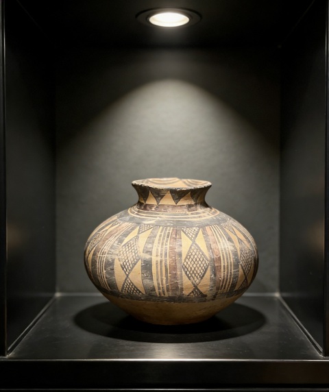 古玩陶瓷馬家窯·單耳罐拍賣，當(dāng)前價(jià)格238元