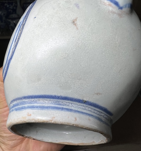 古玩陶瓷明早·青花花卉紋壺 真品鑒賞圖