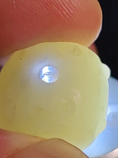 古玩玉器和田玉雕“鼓珠”真品鑒賞圖