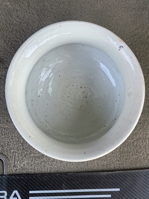 古玩陶瓷粉彩夔龍紋香爐真品鑒賞圖