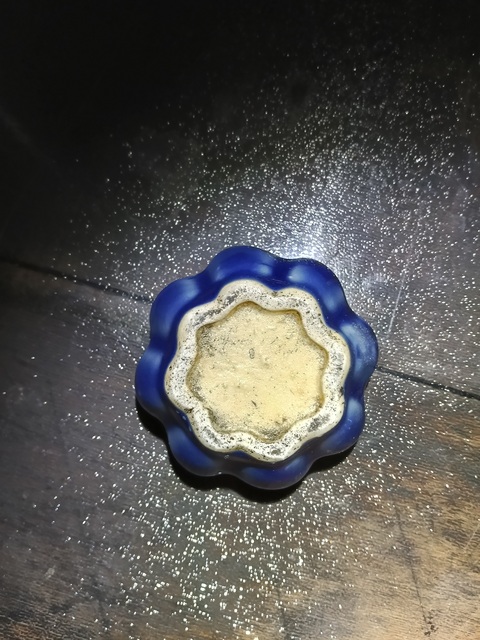 古玩陶瓷霽藍釉蓮蓬造型水盂拍賣，當(dāng)前價格1688元