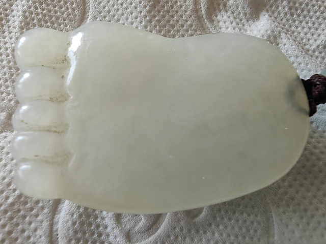 古玩玉器知足常樂真品鑒賞圖