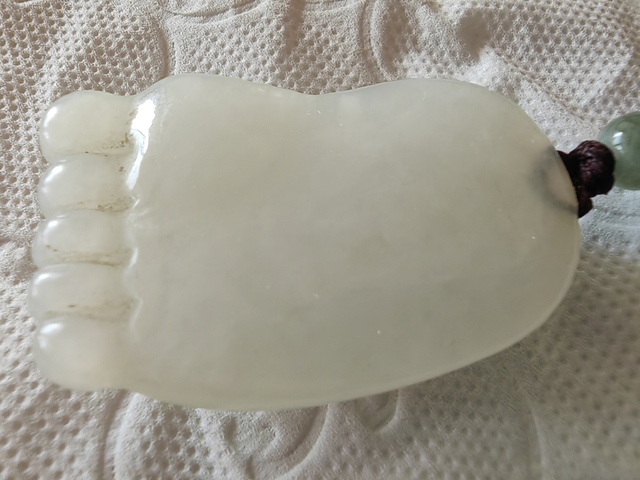 古玩玉器知足常樂真品鑒賞圖