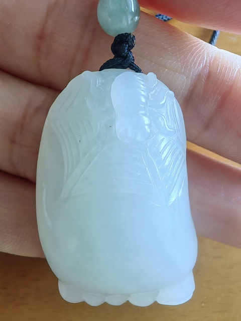 古玩玉器知足常樂真品鑒賞圖