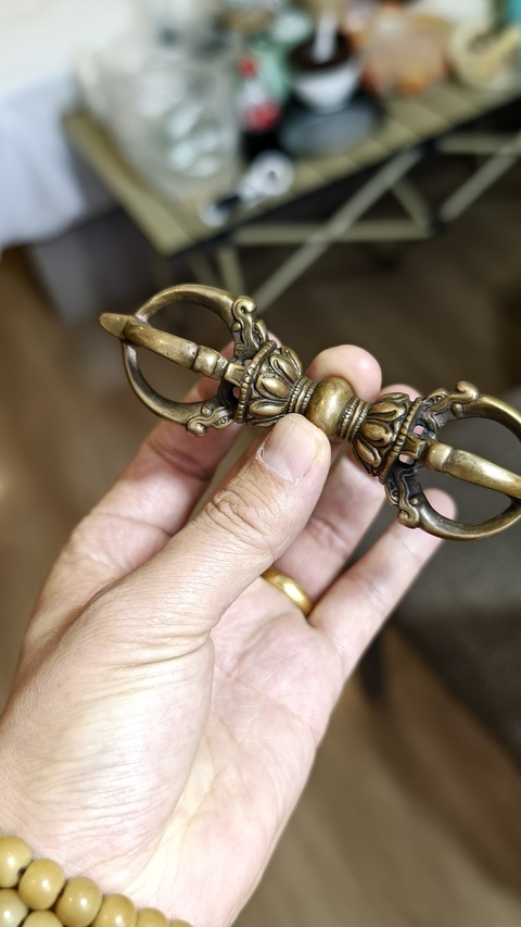 古玩雜項金剛杵真品鑒賞圖