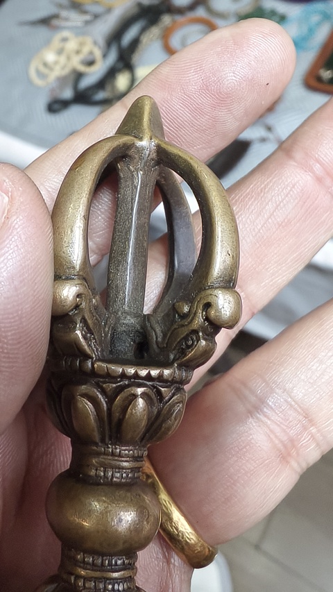 古玩雜項金剛杵真品鑒賞圖