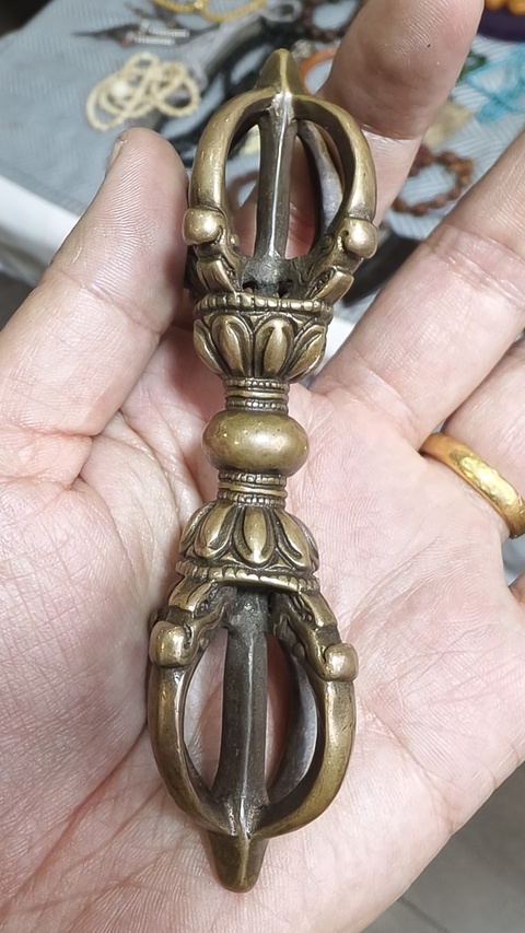 古玩雜項金剛杵真品鑒賞圖