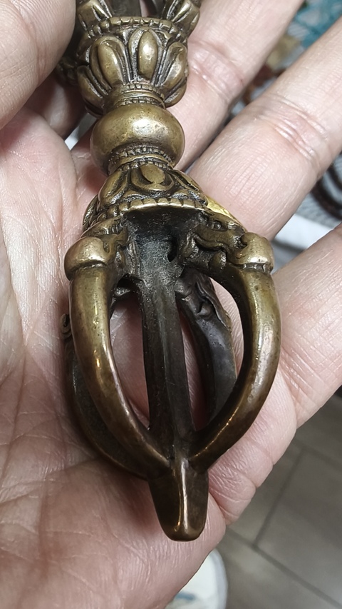 古玩雜項金剛杵真品鑒賞圖