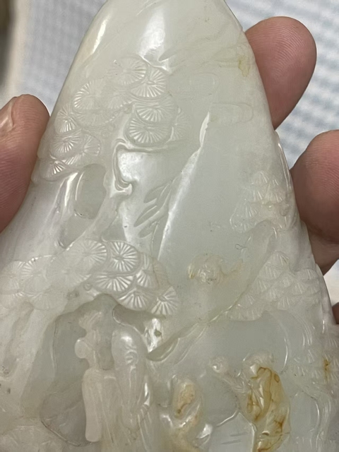 古玩玉器和田山子真品鑒賞圖