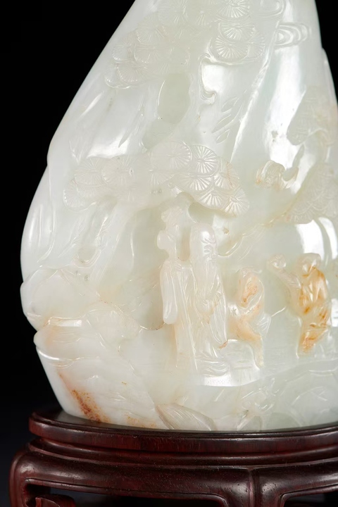 古玩玉器和田山子真品鑒賞圖