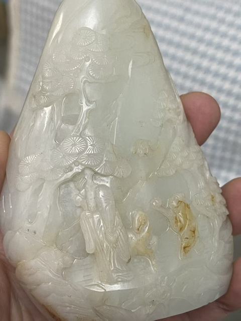 古玩玉器和田山子真品鑒賞圖