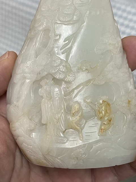 古玩玉器和田山子真品鑒賞圖