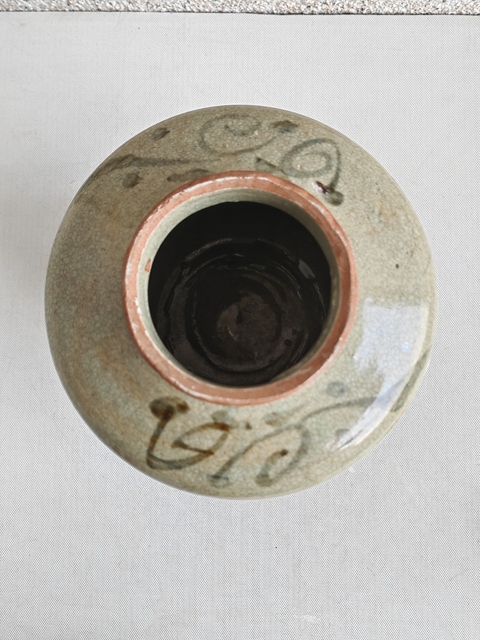 古玩陶瓷吉語紋青花罐拍賣，當前價格680元