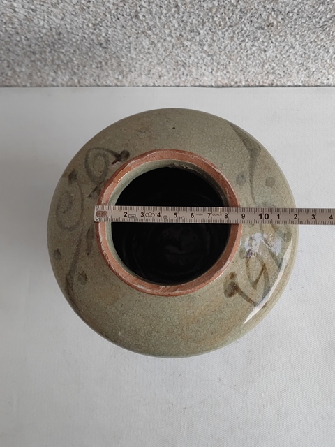 古玩陶瓷吉語紋青花罐拍賣，當前價格680元