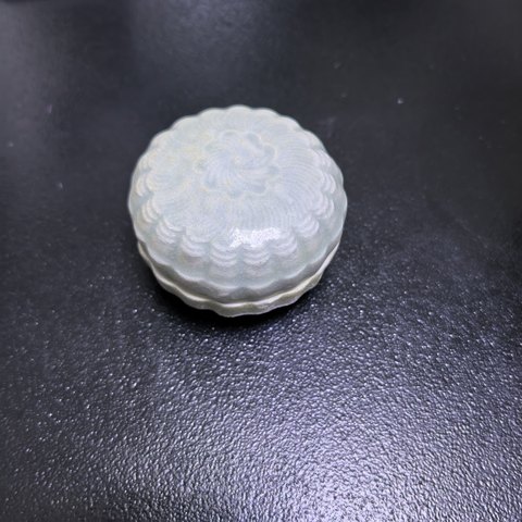 古玩陶瓷粉盒真品鑒賞圖