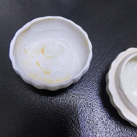 古玩陶瓷粉盒真品鑒賞圖