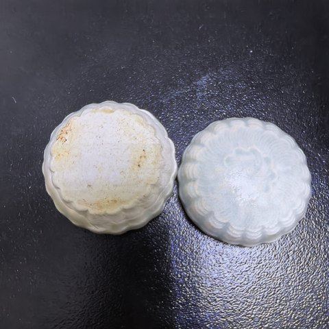 古玩陶瓷粉盒真品鑒賞圖