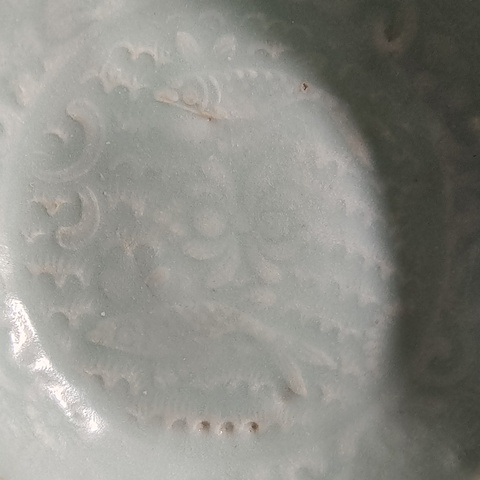 古玩陶瓷青白瓷雙魚洗真品鑒賞圖