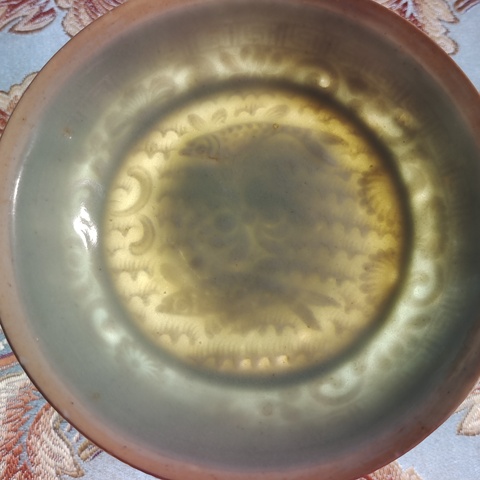 古玩陶瓷青白瓷雙魚洗真品鑒賞圖