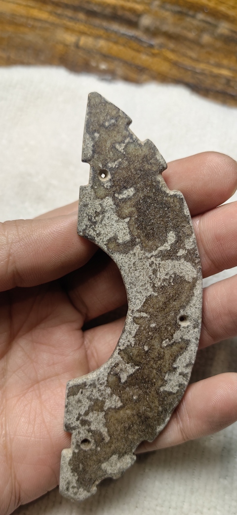 古玩玉器仿古玉珩真品鑒賞圖