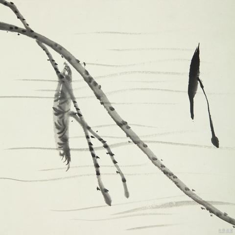 古玩字畫齊良已鴛鴦真品鑒賞圖