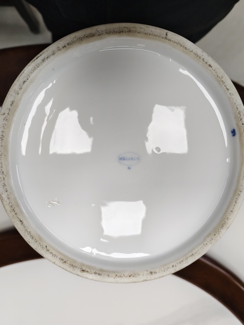 古玩陶瓷青花花鳥紋將軍罐真品鑒賞圖