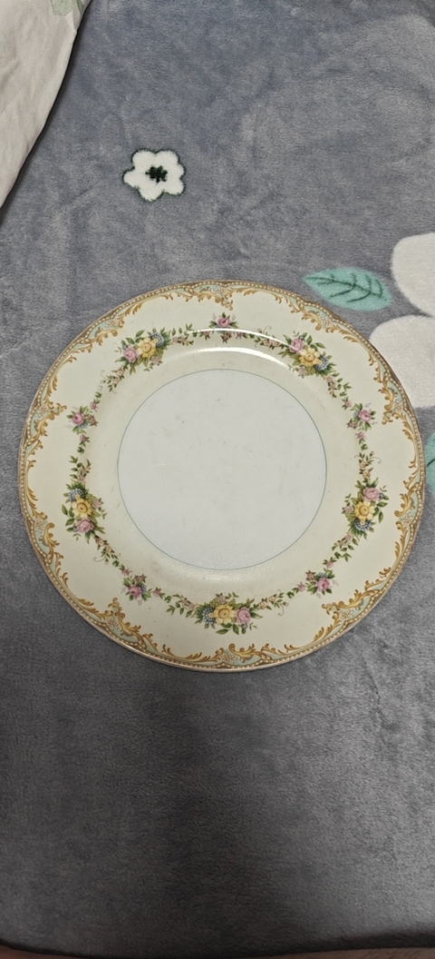 古玩陶瓷粉彩盤真品鑒賞圖