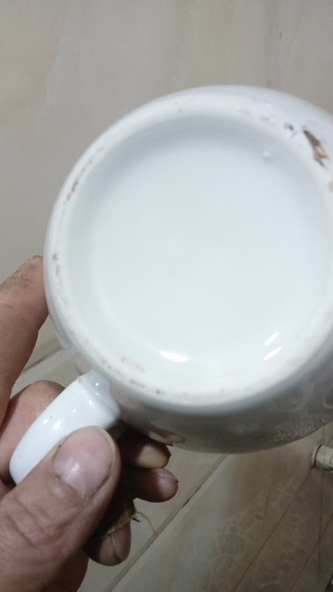 古玩陶瓷白釉大把杯真品鑒賞圖