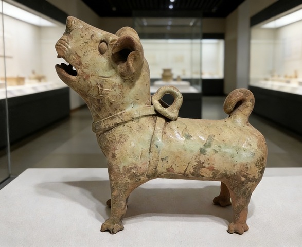 古玩陶瓷漢·斗牛犬拍賣，當前價格45000元