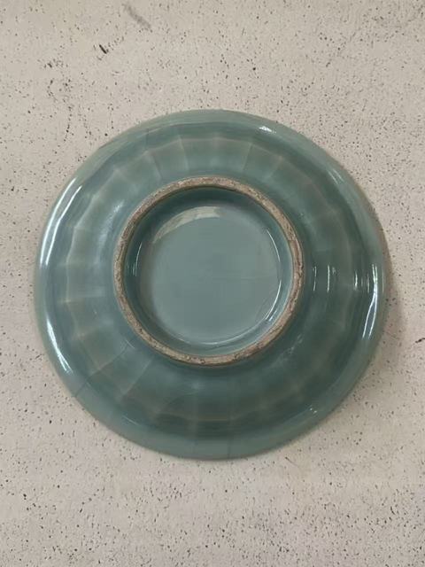 古玩陶瓷龍泉洗真品鑒賞圖