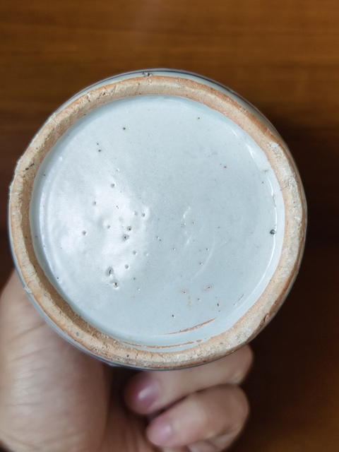 古玩陶瓷云鳳紋梅瓶真品鑒賞圖