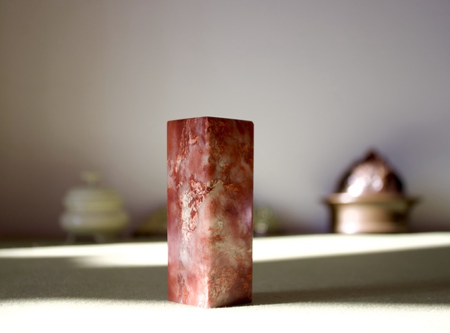 古玩雜項壽山石印章真品鑒賞圖