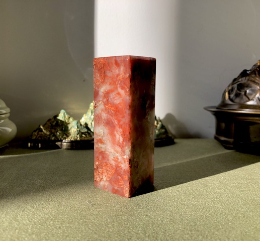 古玩雜項壽山石印章真品鑒賞圖