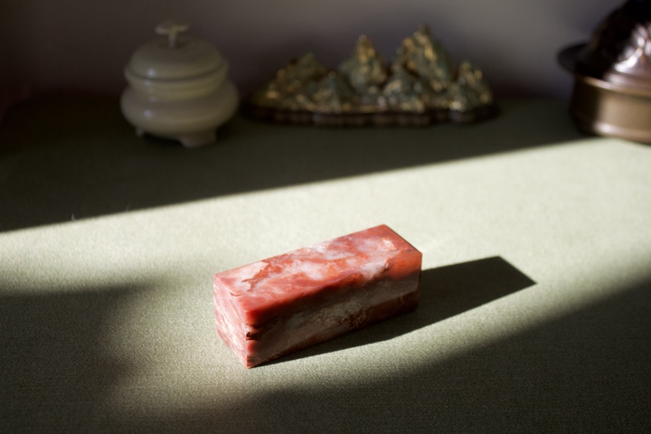 古玩雜項壽山石印章真品鑒賞圖