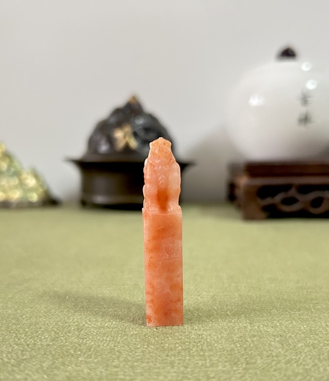 古玩雜項巴林石印章真品鑒賞圖