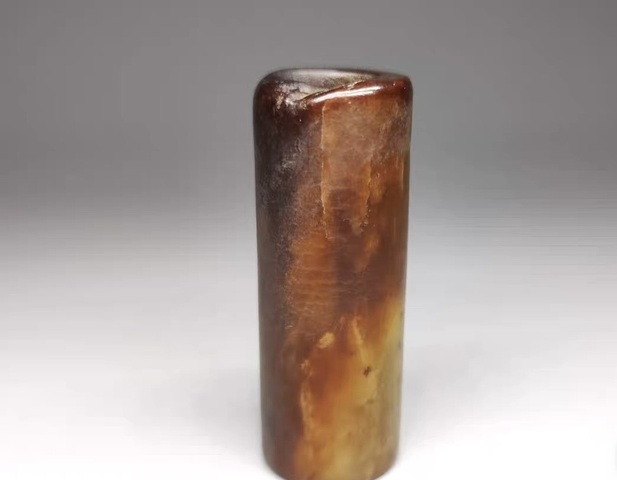 古玩玉器仿古玉勒子真品鑒賞圖