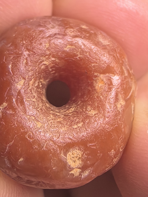 古玩玉器千年瑪瑙珠子真品鑒賞圖