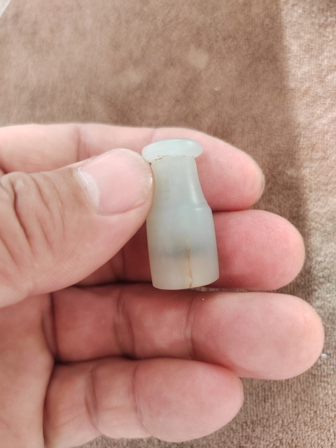 古玩玉器玉嘴子真品鑒賞圖