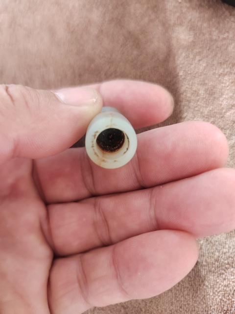 古玩玉器玉嘴子真品鑒賞圖